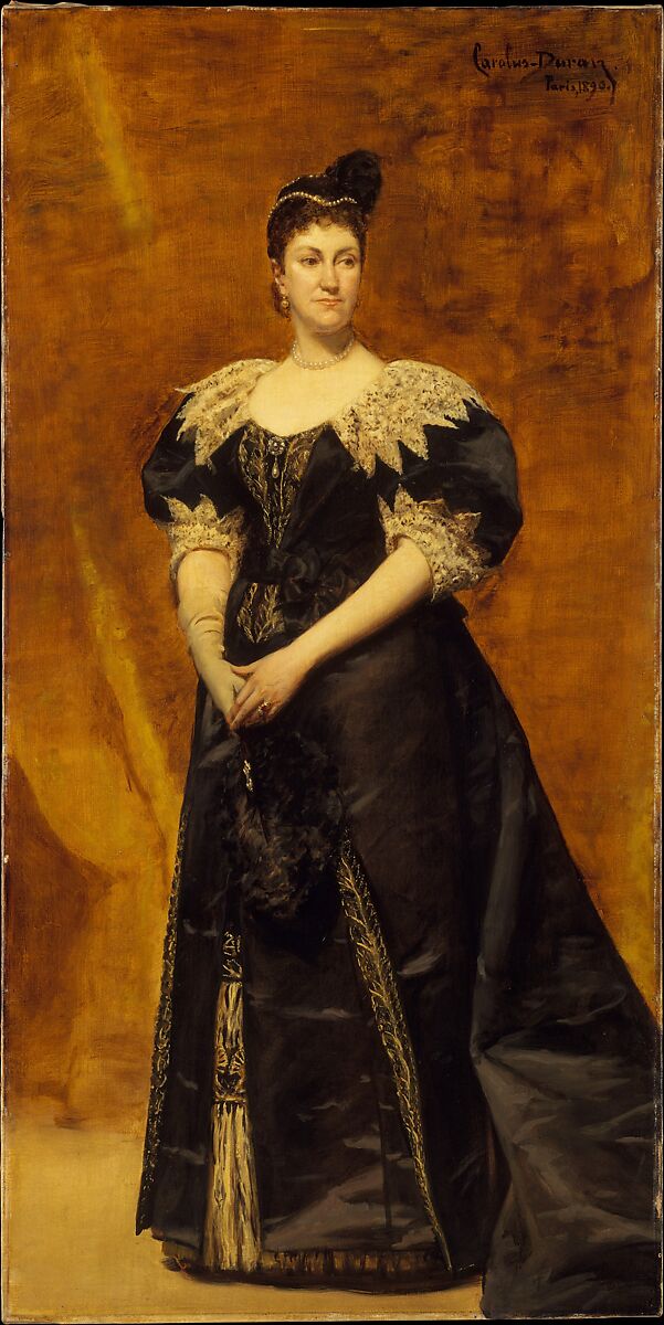 Mrs. William Astor by Carolus-Duran (1890), courtesy of The Metropolitan Museum of Art