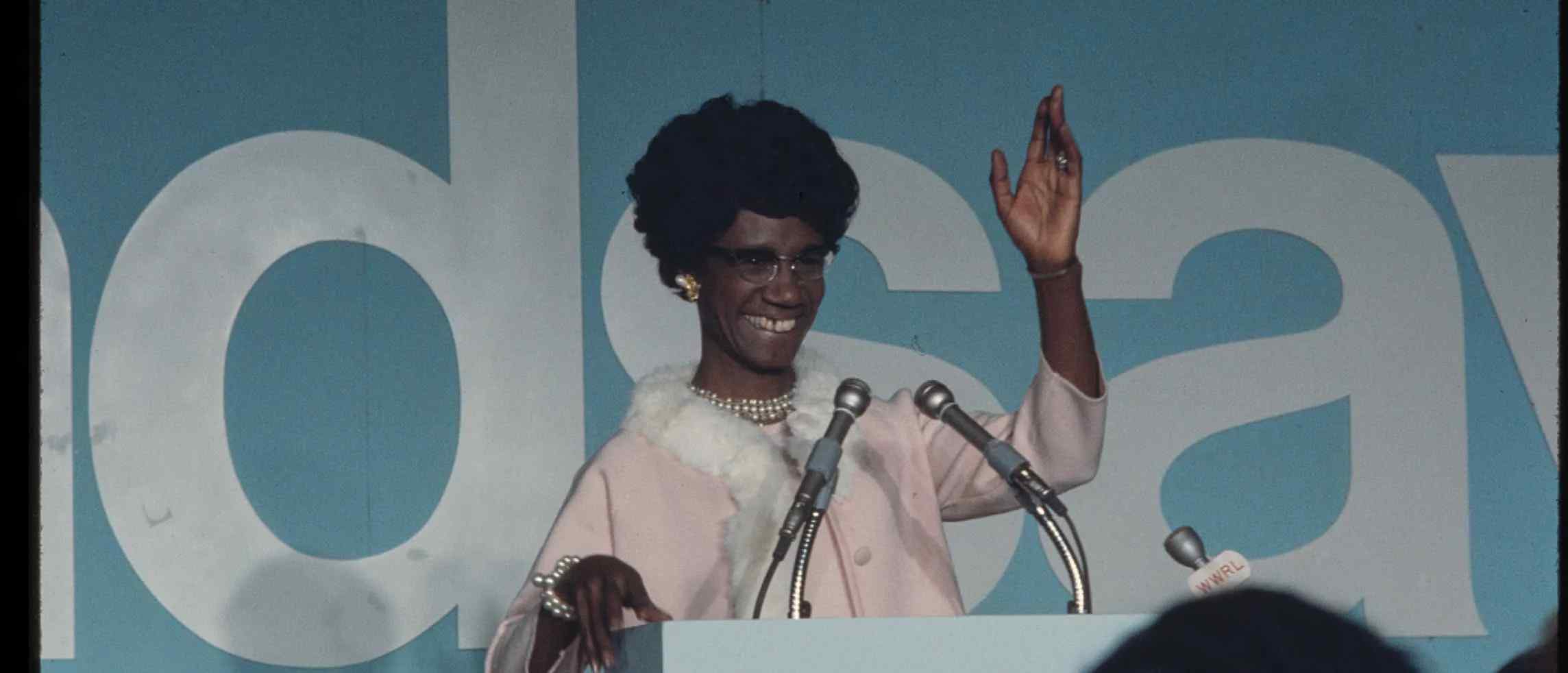 Gotfryd, B., photographer. (ca. 1972) Shirley Chisholm. United States, ca. 1972. [Photograph] Retrieved from the Library of Congress
